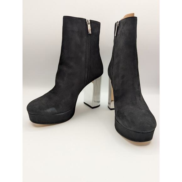 NIB Michael Kors Women's Porter Suede Platform Ankle Boot Size 8 - Picture 2 of 14